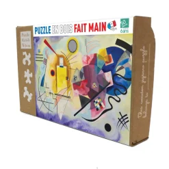 Amarillo Rojo Azul de Kandinsky - Puzzle Michèle Wilson