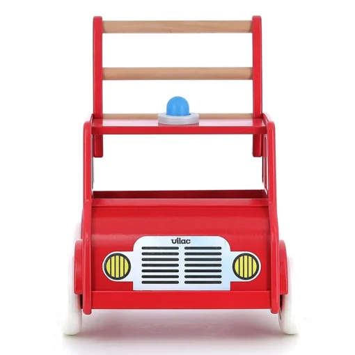 Andador de madera camión de bomberos - Vilac