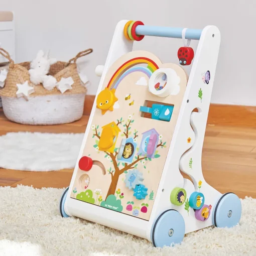 Andador de madera con 10 actividades - Le Toy Van