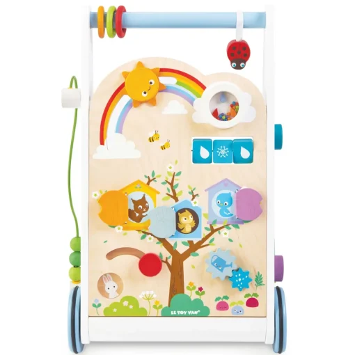 Andador de madera con 10 actividades - Le Toy Van
