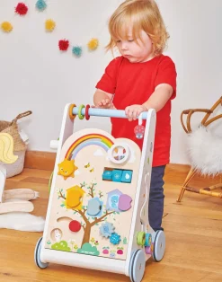 Andador de madera con 10 actividades - Le Toy Van