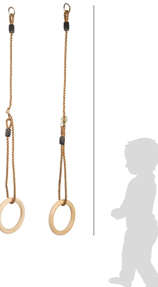 Anillas de gimnasia de madera - Small foot company