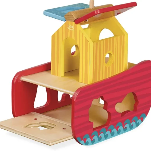 Arco con 8 animales de madera - Vilac