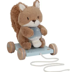 Ardilla de peluche para arrastrar Forest Friends - Little Dutch