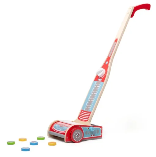 Aspiradora de juguete de madera - Bigjigs Toys