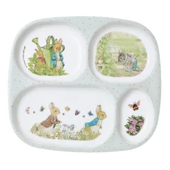 Bandeja de platos con compartimentos Peter Rabbit - Petit Jour