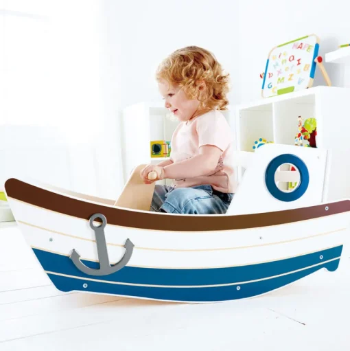 Barco balancín de madera - Hape Toys