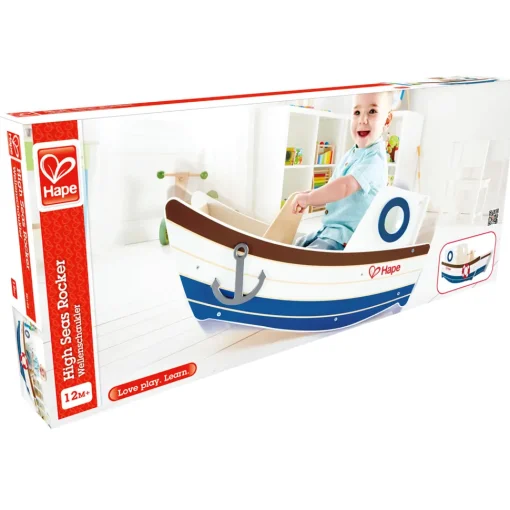 Barco balancín de madera - Hape Toys