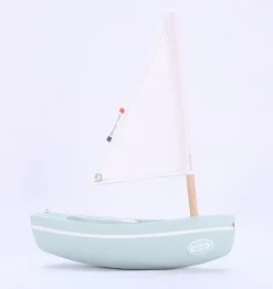 Barco Le Bâchi agua verde 17cm - Maison Tirot
