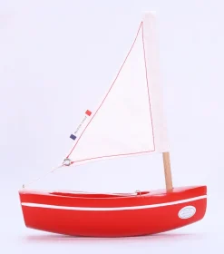 Barco Le Bâchi rojo 17cm - Maison Tirot