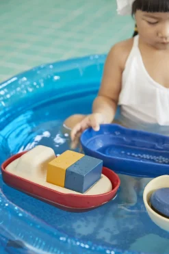 Barco modular rojo grande 21 cm - Plan Toys