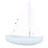 Barco Sloop verde agua 21cm - Maison Tirot