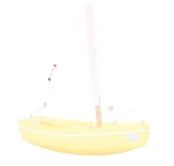 Barco The Sloop amarillo 21cm - Maison Tirot