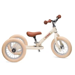 Bicicleta sin pedales 2 in 1 crema mate - Trybike