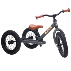 Bicicleta sin pedales 2 in 1 gris mate - Trybike