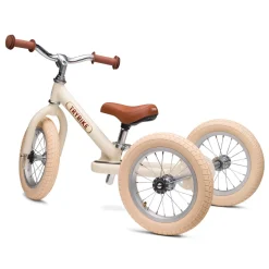 Bicicleta sin pedales 2 in 1 crema mate - Trybike