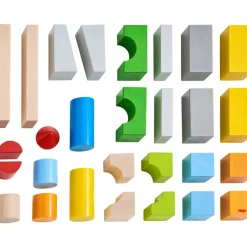 Bloques de construcción multicolores - Haba
