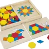 Bloques y tableros con motivos de aprendizaje - Melissa & Doug