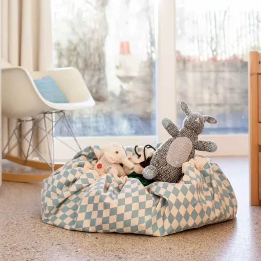 Bolsa de almacenamiento - Losange bleu - Play and Go