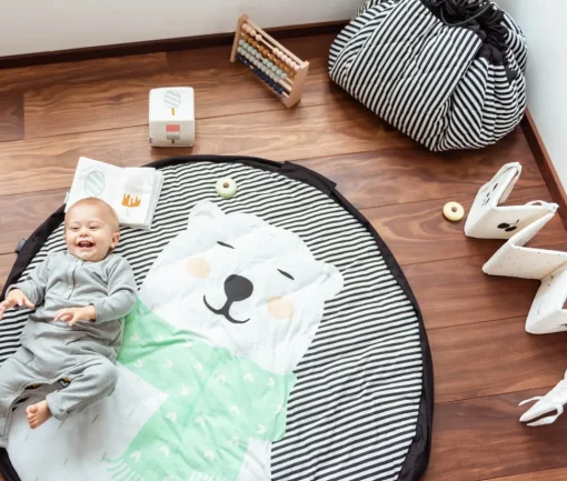 Bolsa de almacenamiento 3 en 1 - Oso polar - Play and Go