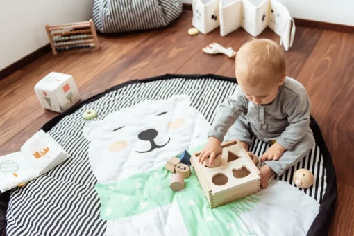 Bolsa de almacenamiento 3 en 1 - Oso polar - Play and Go
