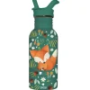 Botella de acero inoxidable 500 ml Crunchy el zorro - Sassi Junior