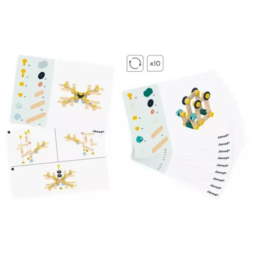 Brico'Kids barril 100 piezas - Janod