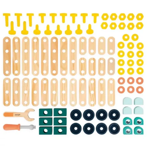 Brico'Kids barril 100 piezas - Janod