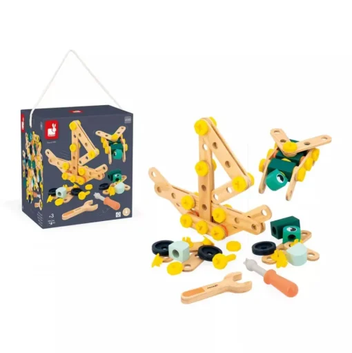 Brico'Kids barril 100 piezas - Janod