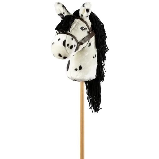 Caballo de palo blanco manchado - ByAstrup