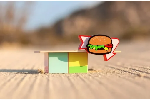 Cabane Burger Food - Candylab Toys
