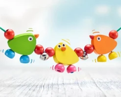 Cadena de cochecitos Piepolini tres pájaros - Selecta