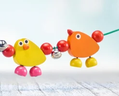 Cadena de cochecitos Piepolini tres pájaros - Selecta