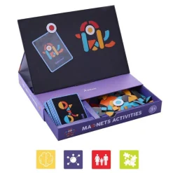 Caja de 92 formas magnéticas - Mideer
