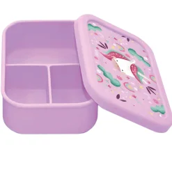 Caja de almuerzo de silicona Sparkly el unicornio - Sassi Junior