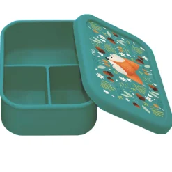 Caja de almuerzo de silicona Crunchy el zorro - Sassi Junior