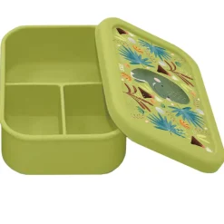 Caja de almuerzo de silicona Cracky el dinosaurio - Sassi Junior