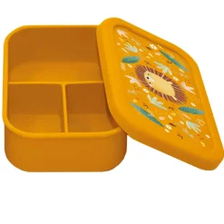 Caja de almuerzo de silicona Chompy el león - Sassi Junior