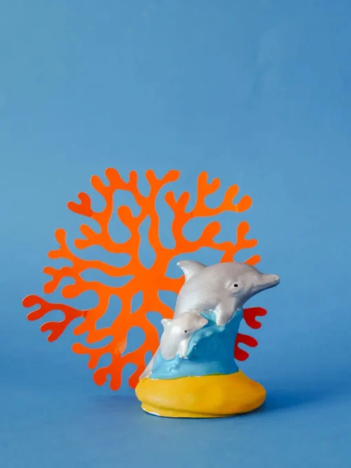Caja de moldeo Delfín y su bebé - Mako Créations