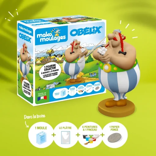 Caja de moldeo para coleccionistas Obelix - Mako Créations