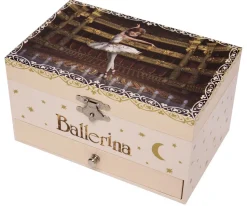 Caja musical de cartón Bailarina - Trousselier