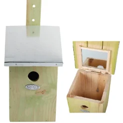 Caja nido con espejo - Esschert Design