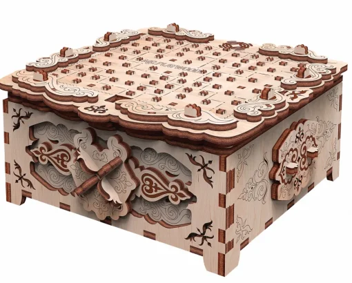 Caja secreta Fantasía floral mecánico - Mr Playwood