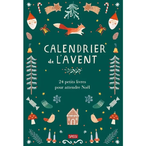 Calendario de Adviento 24 pequeños libros - Sassi Junior