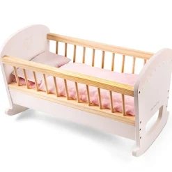 Cama de muñecas de madera blanca - New Classic Toys