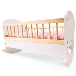 Cama de muñecas de madera blanca - New Classic Toys