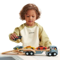 Camión transportador de coches - Tender Leaf Toys