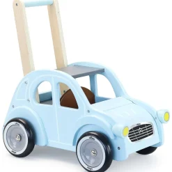 Carrito andador Citroën 2CV de madera azul - Vilac
