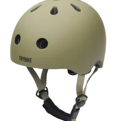 Casco infantil verde XS - Trybike