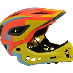 Casco integral naranja S - Kiddimoto